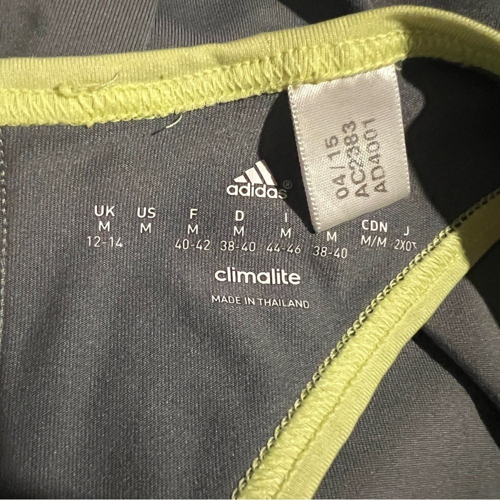ADIDAS Climalite Athletic Tank, Size Medium - Picture 4 of 5
